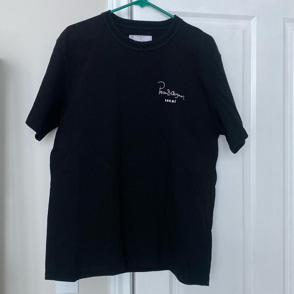 sacai black shirt